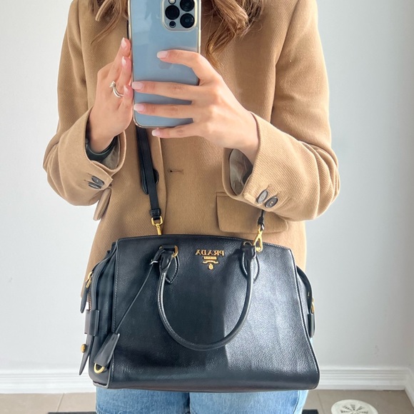 SOLD Prada Grace Calf Leather Handbag - Picture 3 of 6